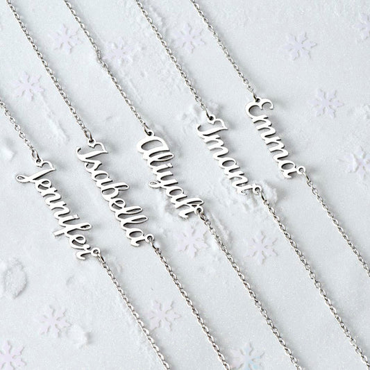 New Custom Monogram Name Necklaces β Perfect Gift for Any Occasion!