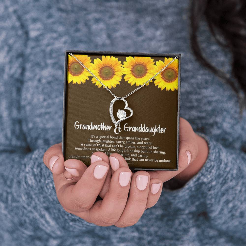 Grand Mother & Grand Daughter - Hearts As One | Stunning 14k Gold Forever Love Heart Necklace