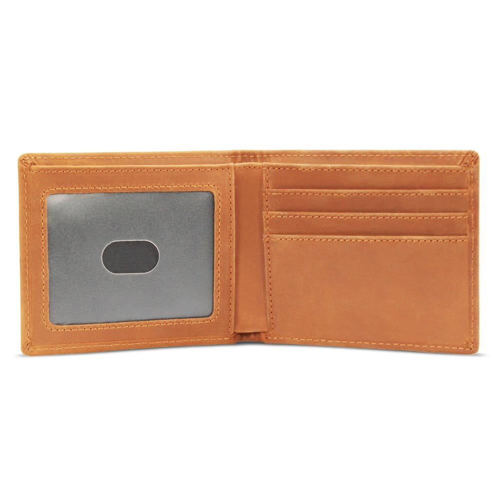 Papa Because Grandpa is For Old Guys - Genuine Full-Grain Leather Wallet for Men