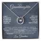 Personalized White Gold Lucky Horseshoe Necklace - "Believe In Yourself"