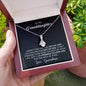 To My Grand Daughter - The Gift Of You (Love, Grandma) | Beautiful 14K White Gold Family Forever Pendant