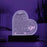 Daughter - Never Forget That I Love You - Love Mom Beautiful Light Up LED Acrylic Heart Plaque