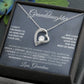 Custom Signature Granddaughter - "Capable of Anything" Beautiful 14k Gold Necklace