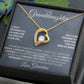 Custom Signature Granddaughter - "Capable of Anything" Beautiful 14k Gold Necklace