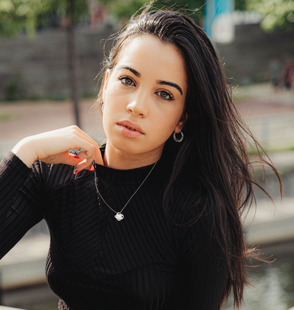 To My Grand Daughter - One Of My Greatest Joys | Artisan Crafted 14k Gold Family Knot Necklace