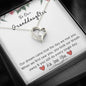 To Our Grand Daughter - Our Dream Came True | Stunning 14k Gold Forever Love Heart Necklace