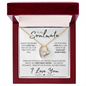 To My Soulmate – One Thing I Know | Stainless Steel and Gold Necklace