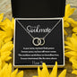 To My Soulmate - Forever Yours | Locked Circles Necklace With Poem Card