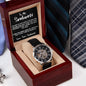 Soulmate Watch and Poem Card with Gifting Box, Anniversary Gift for Him
