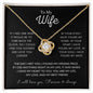 Wife Luxury White Gold Necklace Gift, If I Had One Wish, Valentine's Day, Anniversary Gift