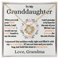 [Almost Sold Out] Granddaughter 14k Gold Necklace - Promise (Love, Grandma)