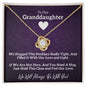 Our Granddaughter - Always With You ♥️ Beautiful 14k White Gold Necklace Gift Bundle