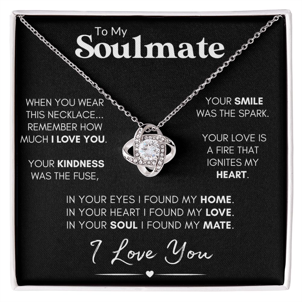 soulmate necklace custom gift