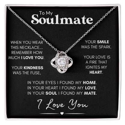 soulmate necklace custom gift