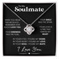 soulmate necklace custom gift