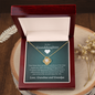 To Our Granddaughter (From Grandma & Grandpa)  | Gold and Stainless Steel Knot Necklace