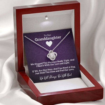 Our Granddaughter - Always With You ♥️ Beautiful 14k White Gold Necklace Gift Bundle