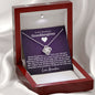 Wonderful Granddaughter Gift, From Grandma, Graduation or Birthday Present, 14k White Gold Necklace