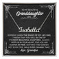Beautiful Granddaughter (Love, Grandpa) | Custom Name Necklace w/ Gift Box