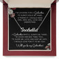 Will You Be My Godmother? - Stainless Steel Name Necklace, Personalized God Mother Gift