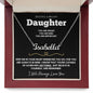 Beautiful Brilliant Daughter - Custom Name Necklace