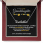 Custom Name Necklace for Granddaughter (Love, Grandma and Grandpa)
