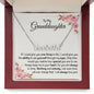 Granddaughter - Always Love You | Custom Stainless Steel Name Necklace