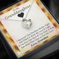To My Grand Daughter - If I'm Ever Not Here (Love, Grandma) | Stunning 14k Gold Forever Love Heart Necklace