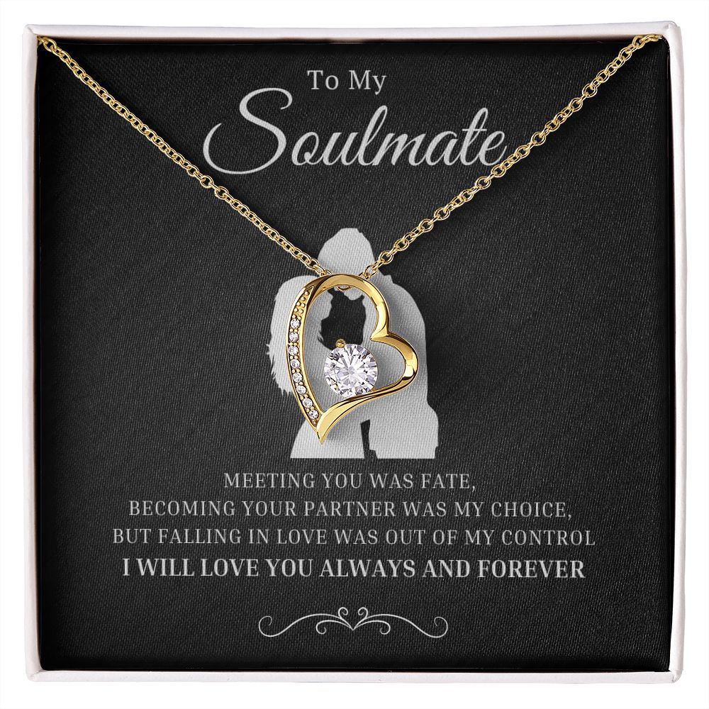 Soulmate Gift, Wife or Girlfriend, Fiance Gift for 3rd Anniversary,