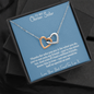 No Friend As Special As You - Best Friend Necklace | Chosen Sister | Interlocking Hearts Unbreakable Bond Necklace and Gift Box