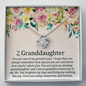 To My Grand Daughter - One Of My Greatest Joys | Artisan Crafted 14k Gold Family Knot Necklace