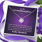 To My Grand Daughter - For the Amazing Woman You Are Today | Artisan Crafted 14k Gold Knot Family Necklace
