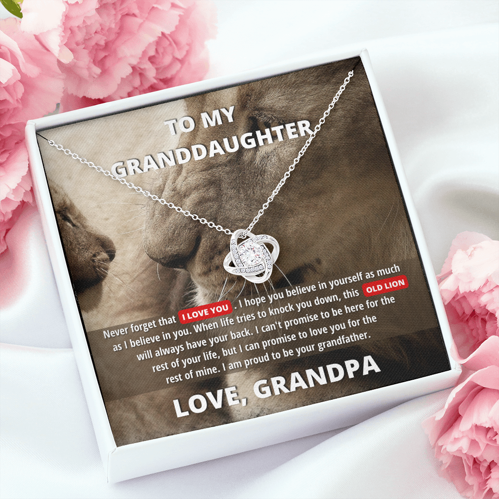 lion loving granddaughter gift