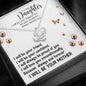 To My Daughter - Your Biggest Fan | Stunning Artisan Crafted 14k Gold Family Knot Necklace