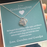 Granddaughter - Our Love (Grandma & Grandpa) | Beautiful 14k White Gold Necklace Standard Box