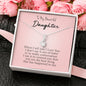 To My Beautiful Daughter - You Are The Best Thing | Beautiful 14k White Gold Family Forever Pendant