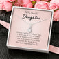 To My Beautiful Daughter - You Are The Best Thing | Beautiful 14k White Gold Family Forever Pendant