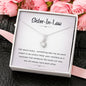 To My Sister-In-Law - Whatever Life Sends Our Way | Beautiful 14K White Gold Family Forever Pendant