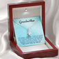 Grand Mother - Life Is Sweeter By Your Side | Beautiful 14k White Gold Family Forever Pendant