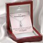 To My Grand Daughter - If We Can't Be Together (Love, Grandma) | Beautiful 14k White Gold Family Forever Pendant