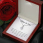 To My Sister-In-Law - Whatever Life Sends Our Way | Beautiful 14K White Gold Family Forever Pendant