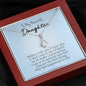 To My Beautiful Daughter - You Are The Best Thing | Beautiful 14k White Gold Family Forever Pendant