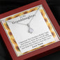 To My Grand Daughter - If I'm Ever Not Here (Love, Nana) | Beautiful 14k White Gold Family Forever Pendant