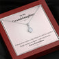 To My Grand Daughter - If We Can't Be Together (Love, Grandma) | Beautiful 14k White Gold Family Forever Pendant