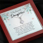 To My Beautiful Daughter  - You Are The Best Thing | Beautiful 14k White Gold Family Forever Pendant