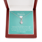 To My Niece - If I'm Ever Not Here (Love, Your Auntie) | Beautiful 14K White Gold Family Forever Pendant