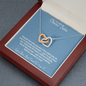 No Friend As Special As You - Best Friend Necklace | Chosen Sister | Interlocking Hearts Unbreakable Bond Necklace and Gift Box