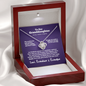 To Our Granddaughter - Wisdom | Beautiful 14k Gold & Stainless Steel Necklace